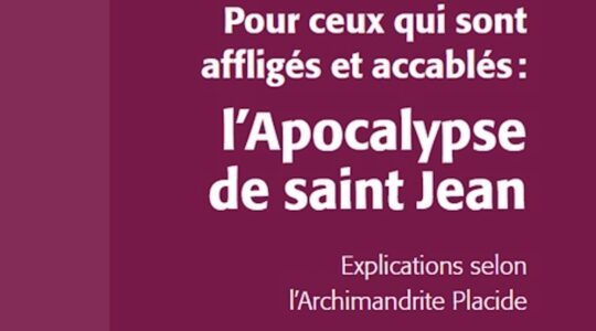 Vient de paraître : « Pour ceux qui sont affligés et accablés : l’Apocalypse de saint Jean » par l’archimandrite Placide Deseille