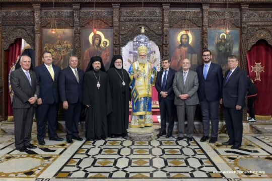 Une délégation archidiocésaine arrive au Liban à la veille de l’élection du nouveau métropolite d’Amérique du Nord du Patriarcat d’Antioche   