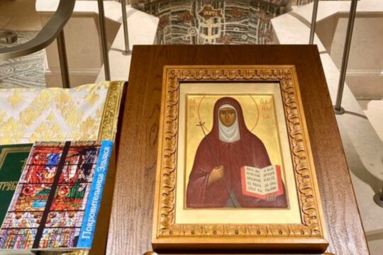 Le premier office d’intercession en français à sainte Odile dans l’église orthodoxe russe de Tous-les-Saints à Strasbourg