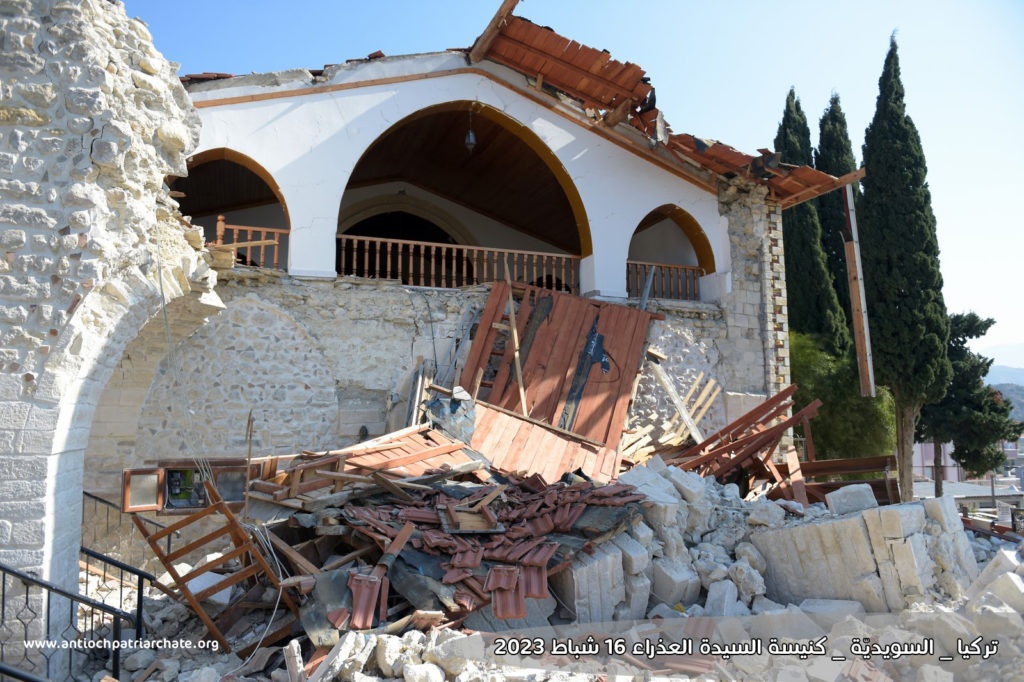 Les paroisses du patriarcat orthodoxe d’antioche en turquie ont été durement éprouvées par le séisme