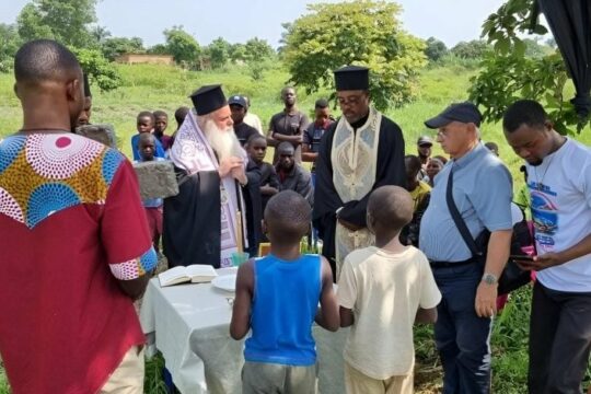Fondation d’une nouvelle église dédiée à la Dormition de la Mère de Dieu en République Démocratique du Congo