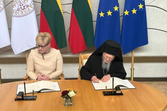 Création d’un exarchat du Patriarcat œcuménique en Lituanie