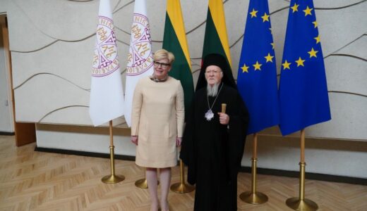 Fin de la visite du patriarche Bartholomée en Lituanie
