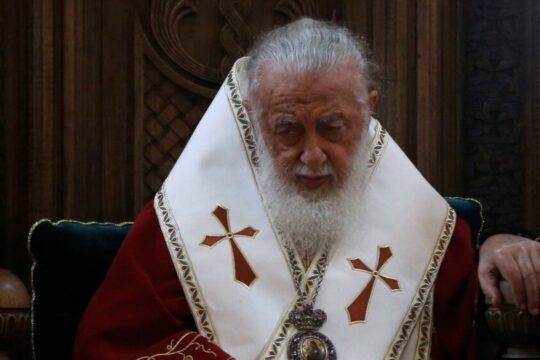 Le catholicos-patriarche Élie II de Géorgie a adressé une lettre au patriarche œcuménique au sujet de la situation dans la Laure des Grottes de Kiev