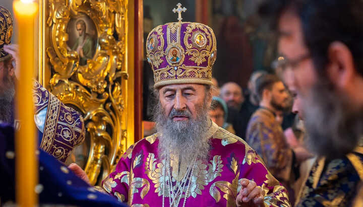 Le primat de l’Église orthodoxe ukrainienne : « que nos prières soient fructueuses »