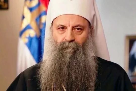Lettre de soutien du patriarche de Serbie Porphyre au métropolite de Kiev Onuphre, primat de l’Église orthodoxe ukrainienne