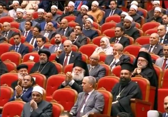 Le patriarche d’alexandrie aux célébrations de la présidence de la république d’egypte