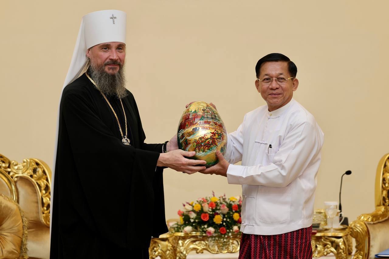 Visite pastoral de l’exarque patriarcal russe de l’Asie du Sud-Est à la Birmanie