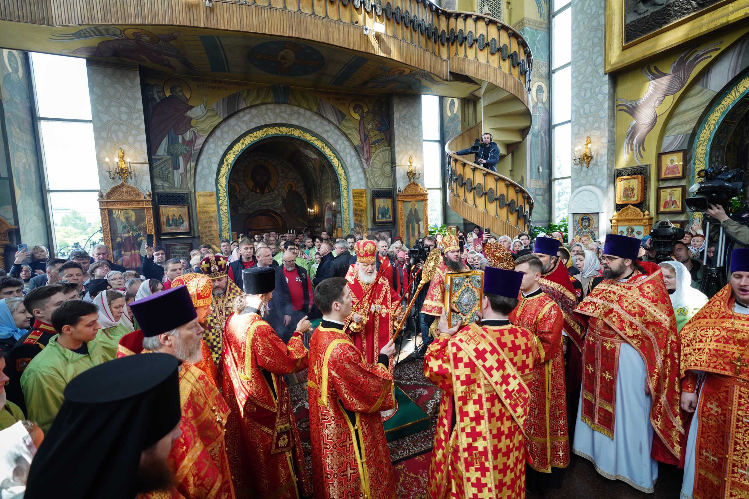 Homélie du patriarche de moscou cyrille à l’issue de la liturgie de la fête de saint georges