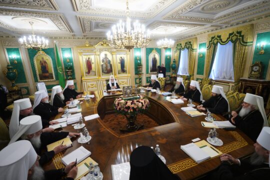 Le Saint-Synode de l’Église orthodoxe russe approuve de nouveaux textes liturgiques
