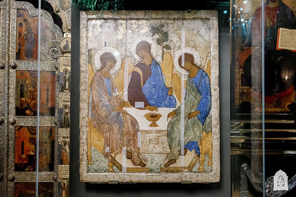 L'icône de la trinité de roublev rendue à l’Église après plus de 100 ans
