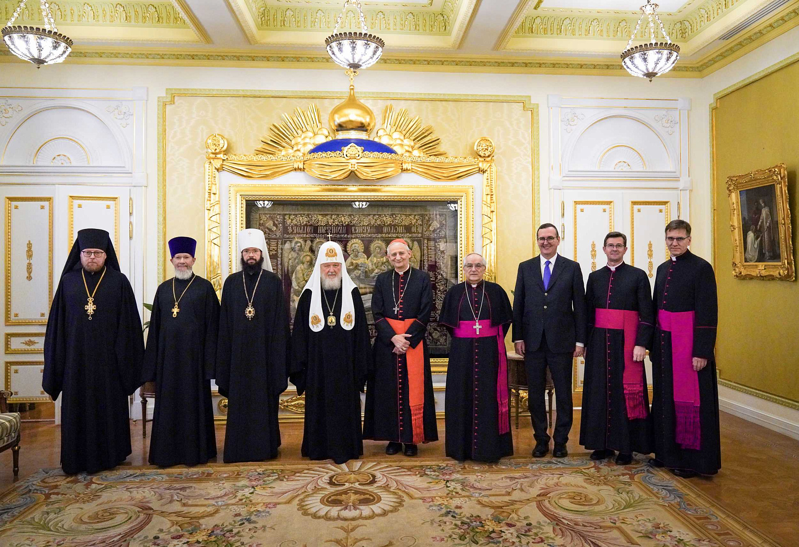 Le patriarche cyrille a reçu une délégation du vatican
