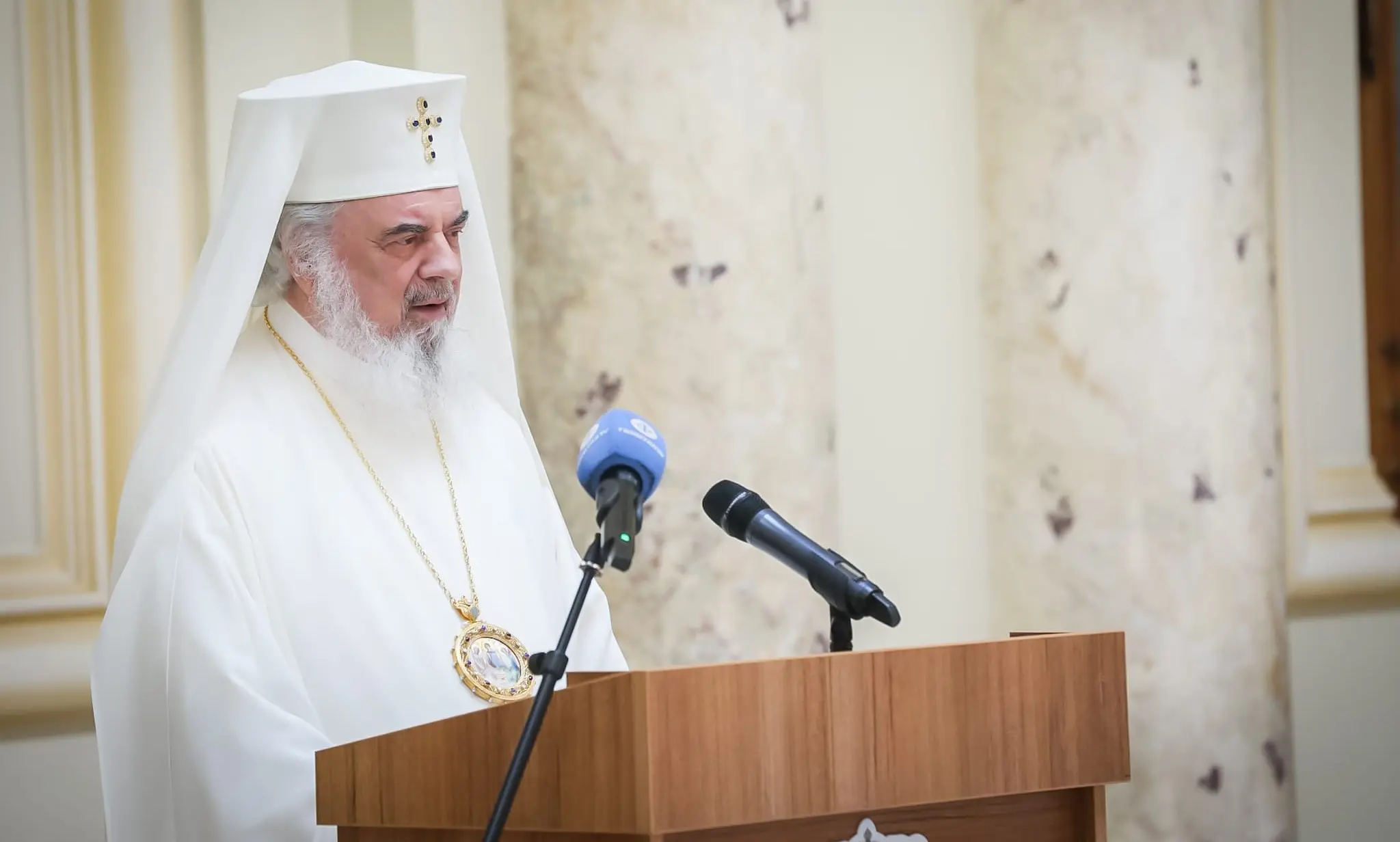 Le patriarche Daniel félicite le Centre de presse « Basilica » pour son activité