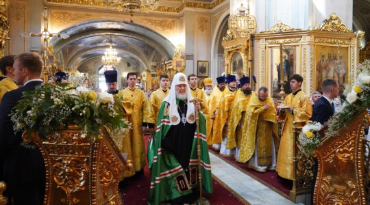 Sermon du patriarche Cyrille le jour de la mémoire du saint Alexis de Moscou
