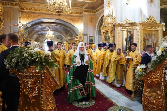 Sermon du patriarche Cyrille le jour de la mémoire du saint Alexis de Moscou