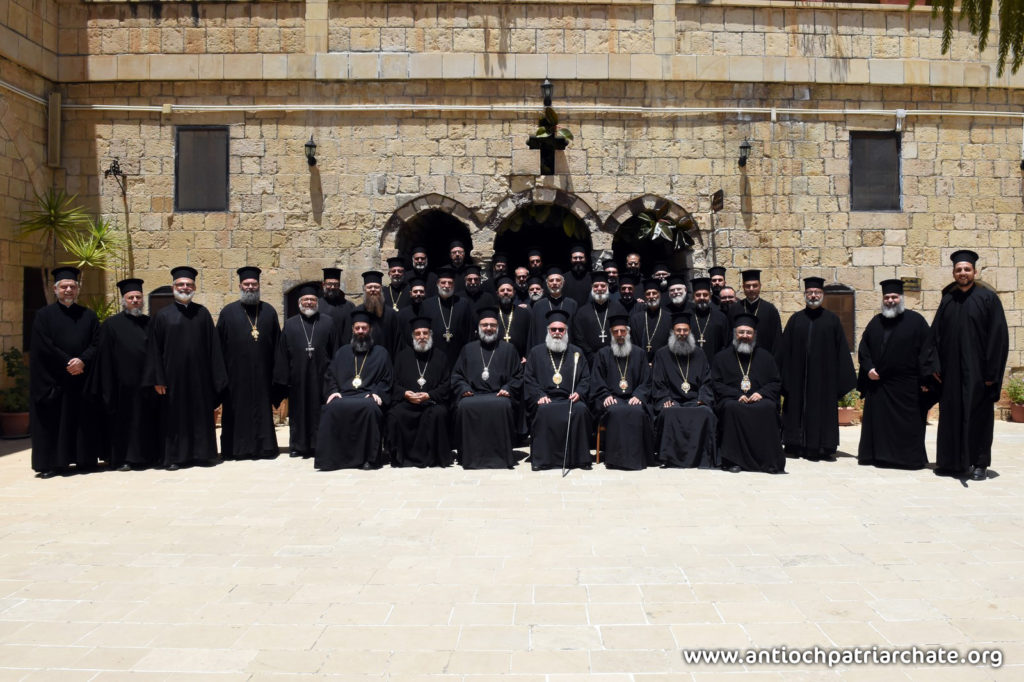 Synaxe du clergé orthodoxe à Damas