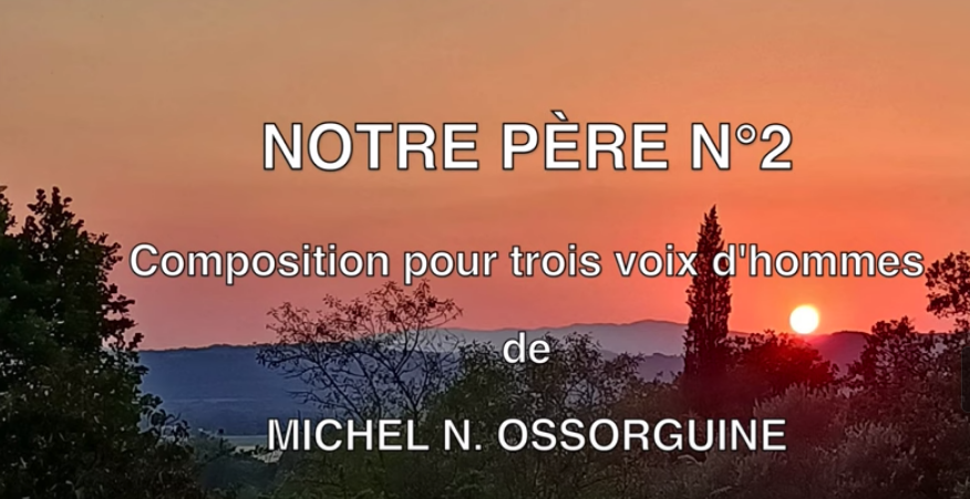 Un "notre père" et l' "hymne des chérubins" en français de michel n. ossorguine