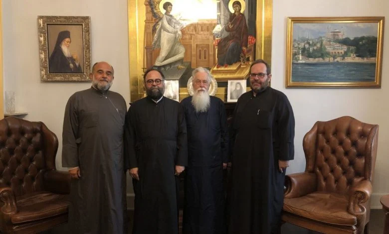 Le métropolite de France Dimitrios a rendu visite à la Représentation du Patriarcat œcuménique à Athènes
