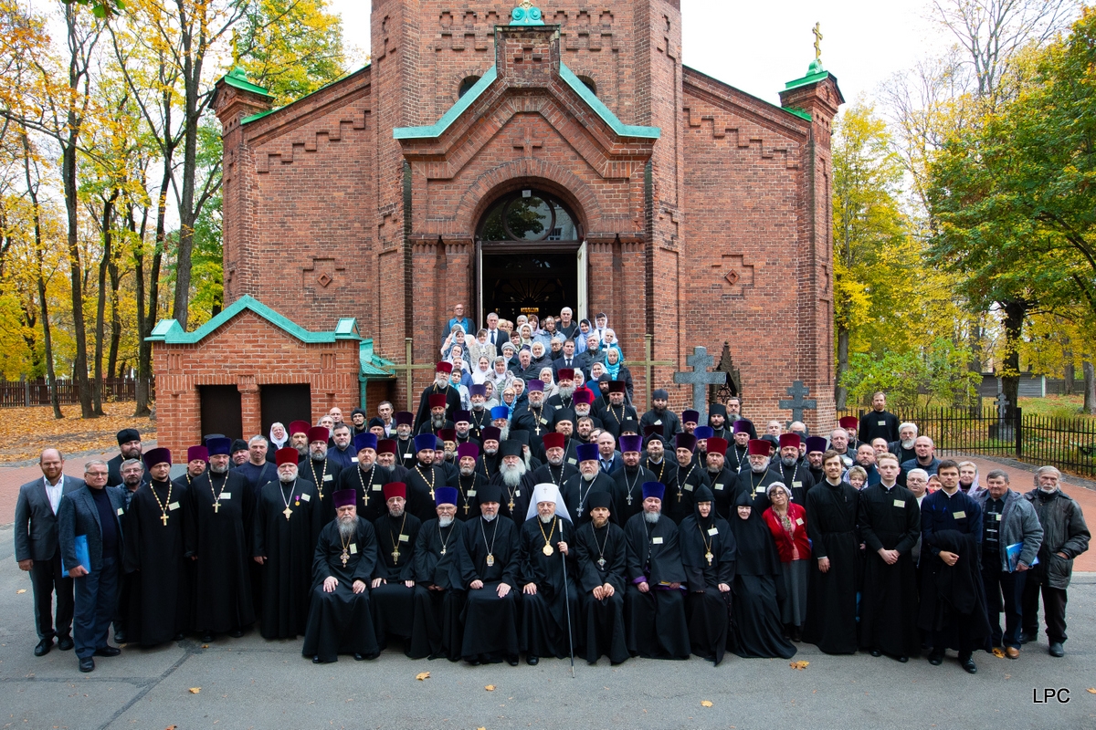 Le concile de l'Église orthodoxe lettone s'est tenu à riga