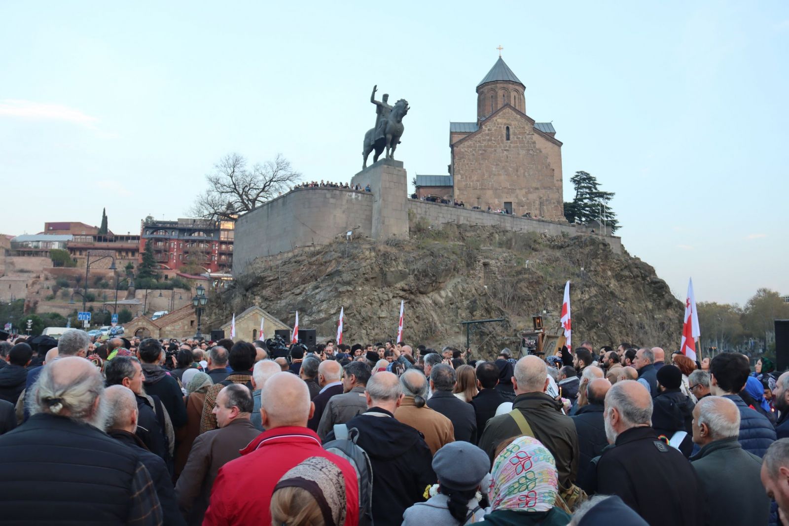 Tbilissi a célébré la journée de commémoration de 100 000 martyrs