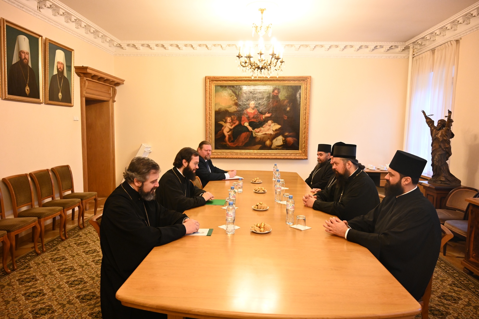 Une délégation de l’Église orthodoxe serbe à moscou