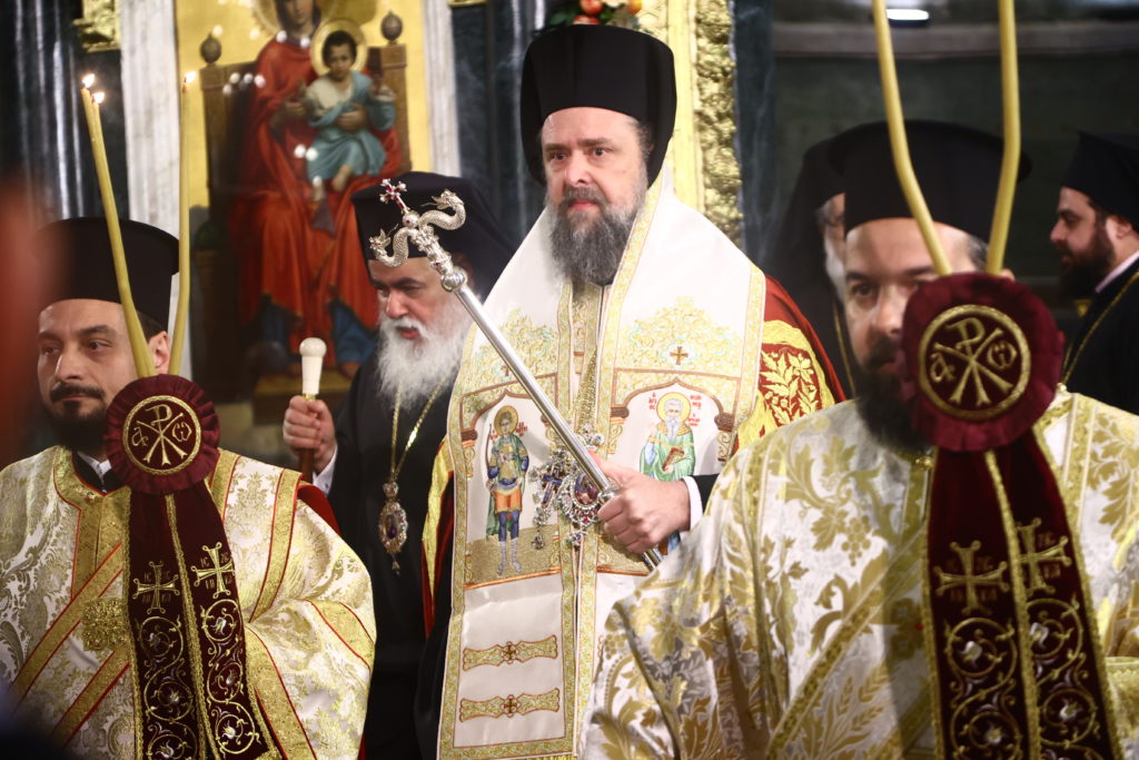 Intronisation du nouveau métropolite de Thessalonique, Mgr Philothée