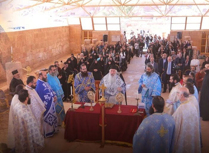 Première liturgie dans une église byzantine de Jordanie depuis 1500 ans