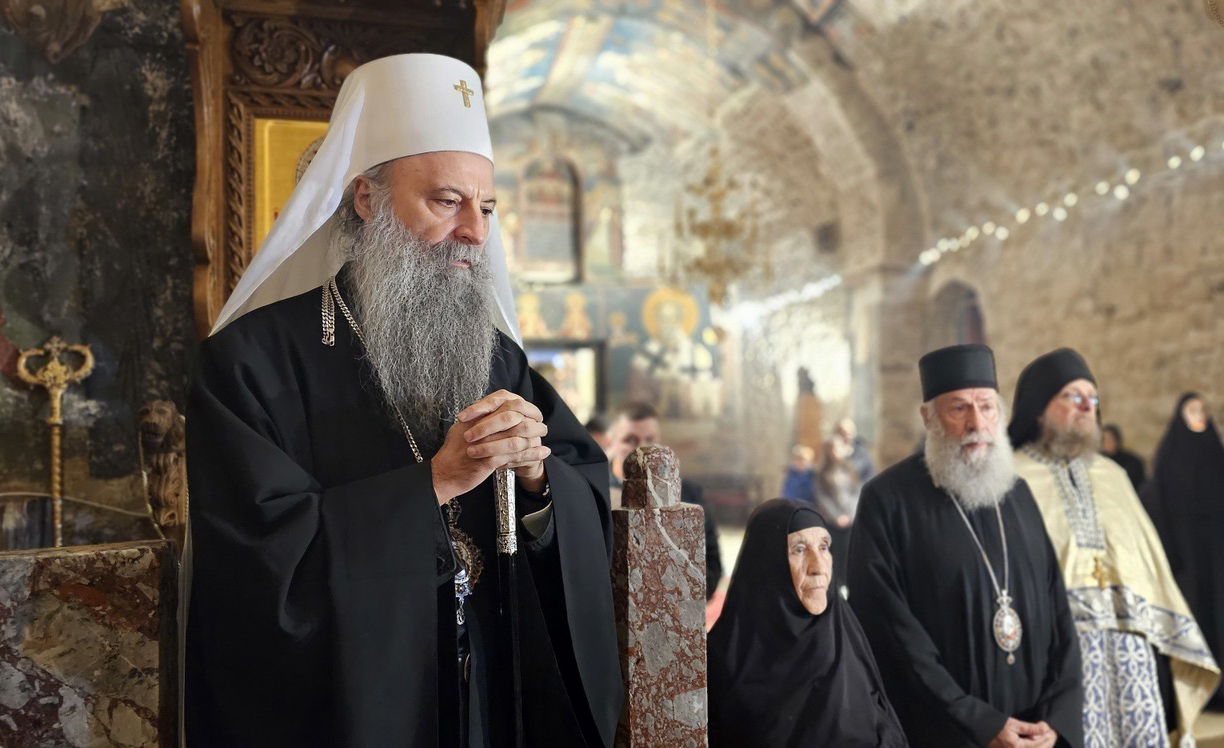 Le patriarche Porphyre de Serbie fêtera Noël (selon l’ancien calendrier) au Kosovo
