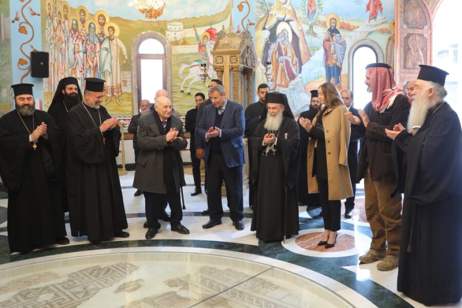 Le patriarche Théophile III a inauguré une nouvelle église en Jordanie