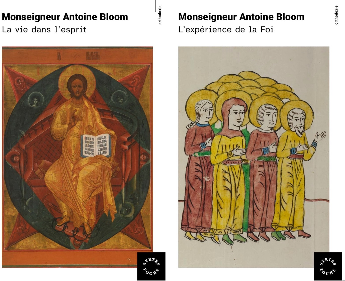 Deux nouveaux livres de Mgr Antoine Bloom