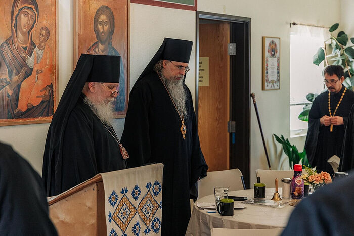 L’évêque Luc (Église russe hors-frontières) a dirigé la retraite spirituelle du clergé d’Alaska de l’Église orthodoxe en Amérique (OCA)