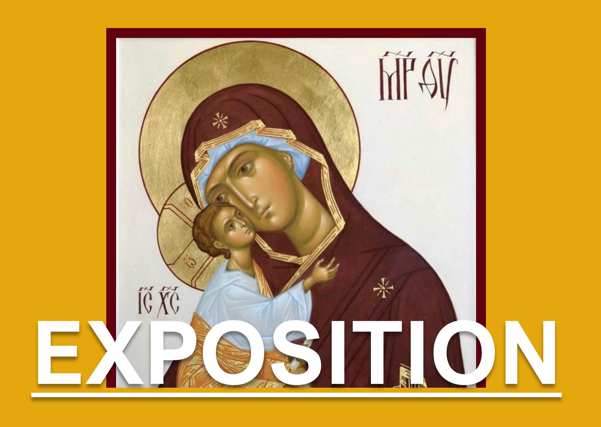 Exposition de l’école d’iconographie orthodoxe Saint-André-Roublev du 17 au 24 mars