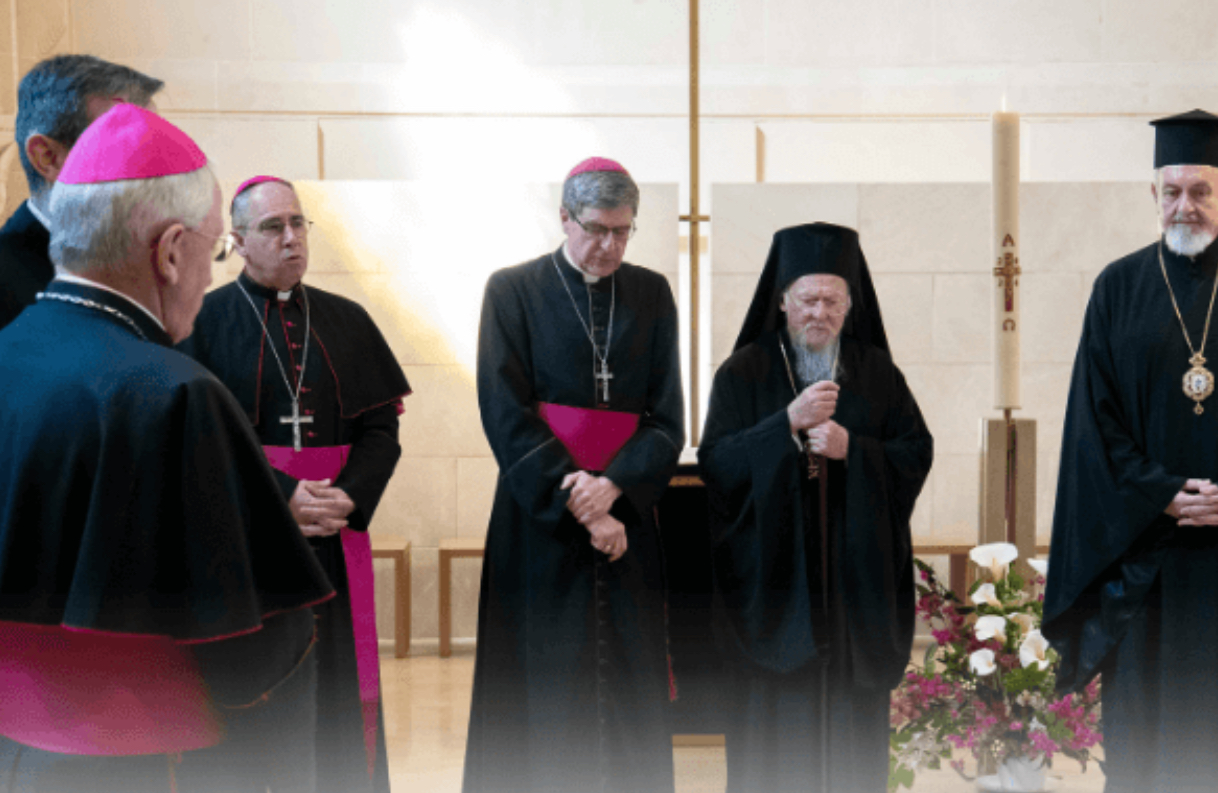 Toast du patriarche Bartholomée lors de la réception par les évêques catholiques de France