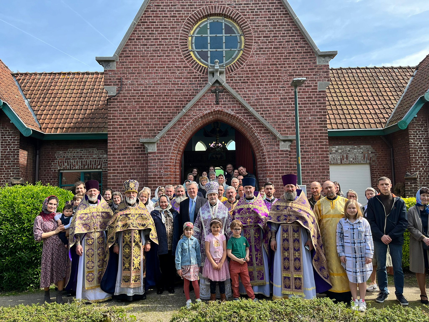 Une église russe a été consacrée dans la ville belge de Courtrai