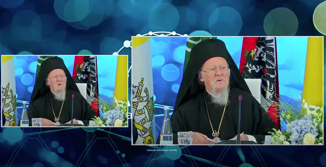 Le patriarche Bartholomée : « Nous devons travailler ensemble pour faire tomber les barrières entre les religions, les cultures et les peuples »