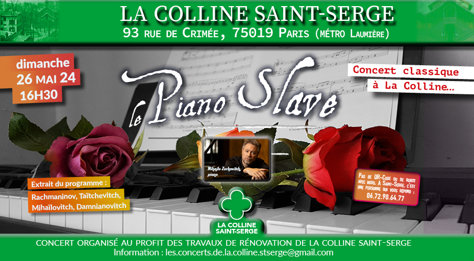 La Colline Saint-Serge -concert classique 26 mai