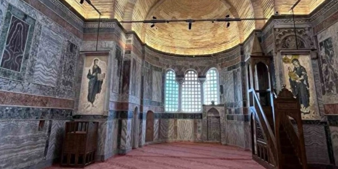 La Grèce demande l’intervention de l’Unesco en raison de la transformation de l’église de Chora en mosquée