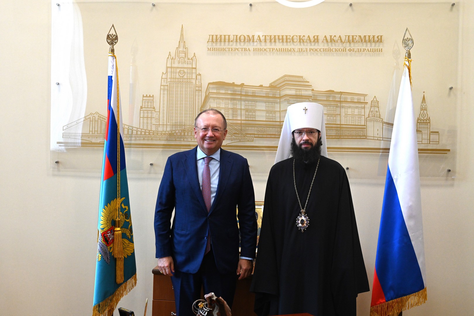 Le métropolite Antoine de Volokolamsk a reçu le titre de docteur honoris causa de l’Académie diplomatique du ministère des Affaires étrangères de Russie