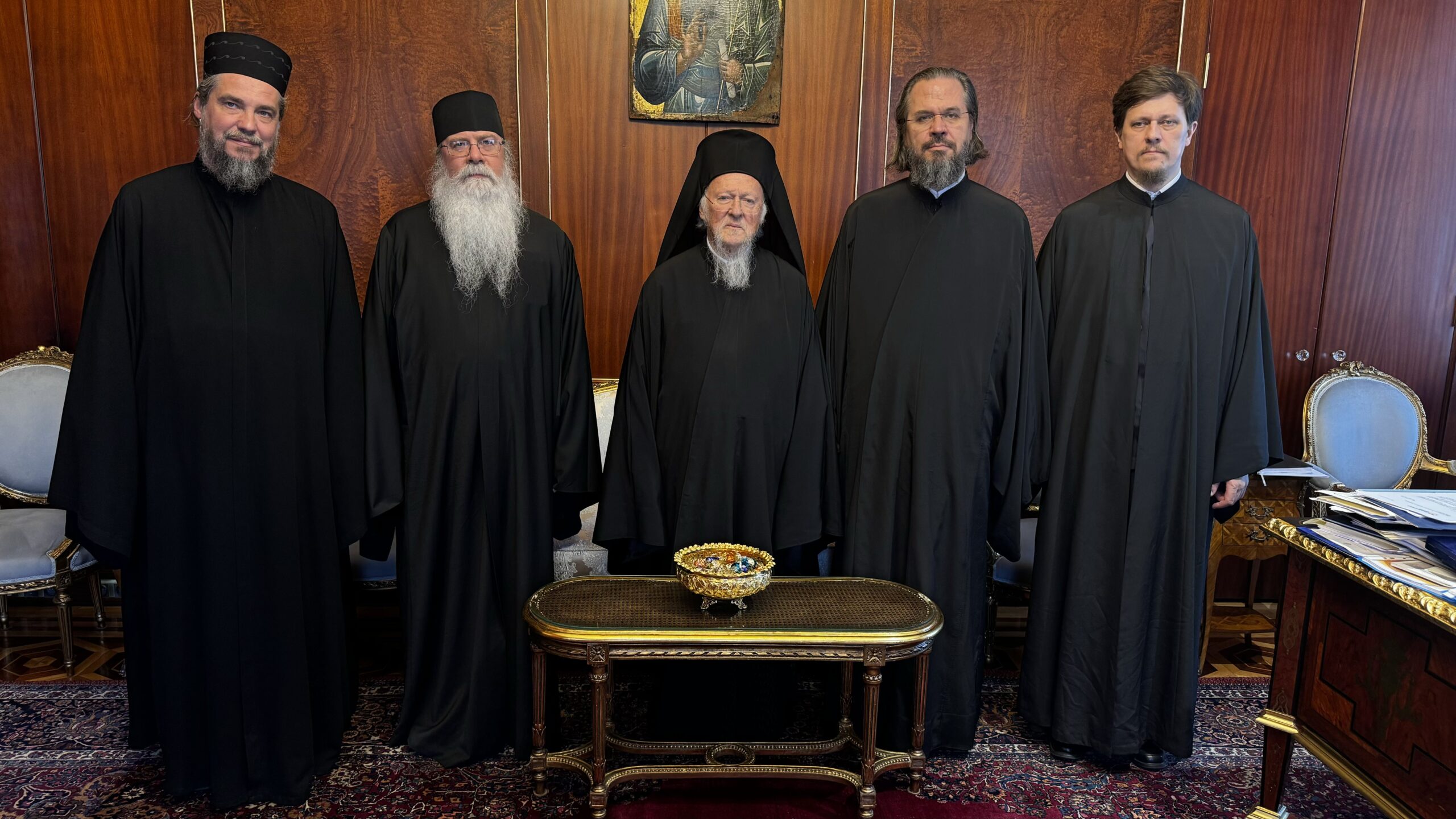 Le métropolite Tikhon, primat de l’Église orthodoxe en Amérique (OCA) a effectué une visite au Phanar