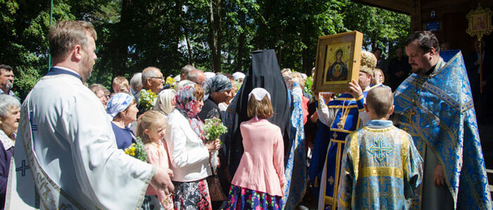 Fête de “Piatieńki” célébrée sur la montagne sainte de Grabarka, en Pologne