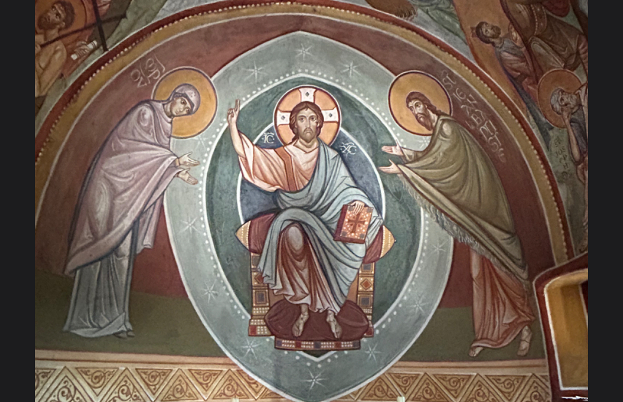 Liturgie de la Transfiguration dans la chapelle de l’ermitage St Eugène (IXe siècle) en Ardèche