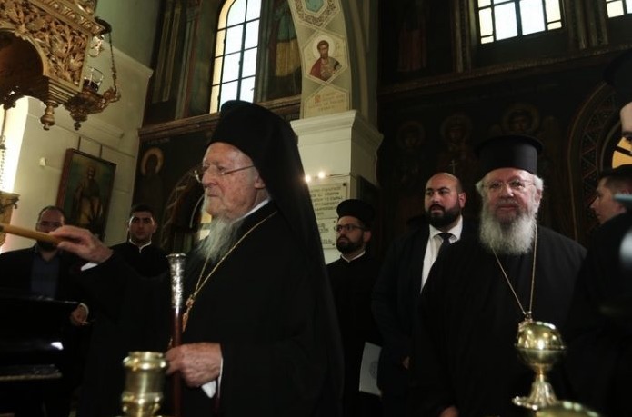 Homélie de Sa Toute Sainteté le Patriarche œcuménique Bartholomée lors de sa visite au Foyer de la Diaconie apostolique de l’Église de Grèce (Athènes, 27 septembre 2024)