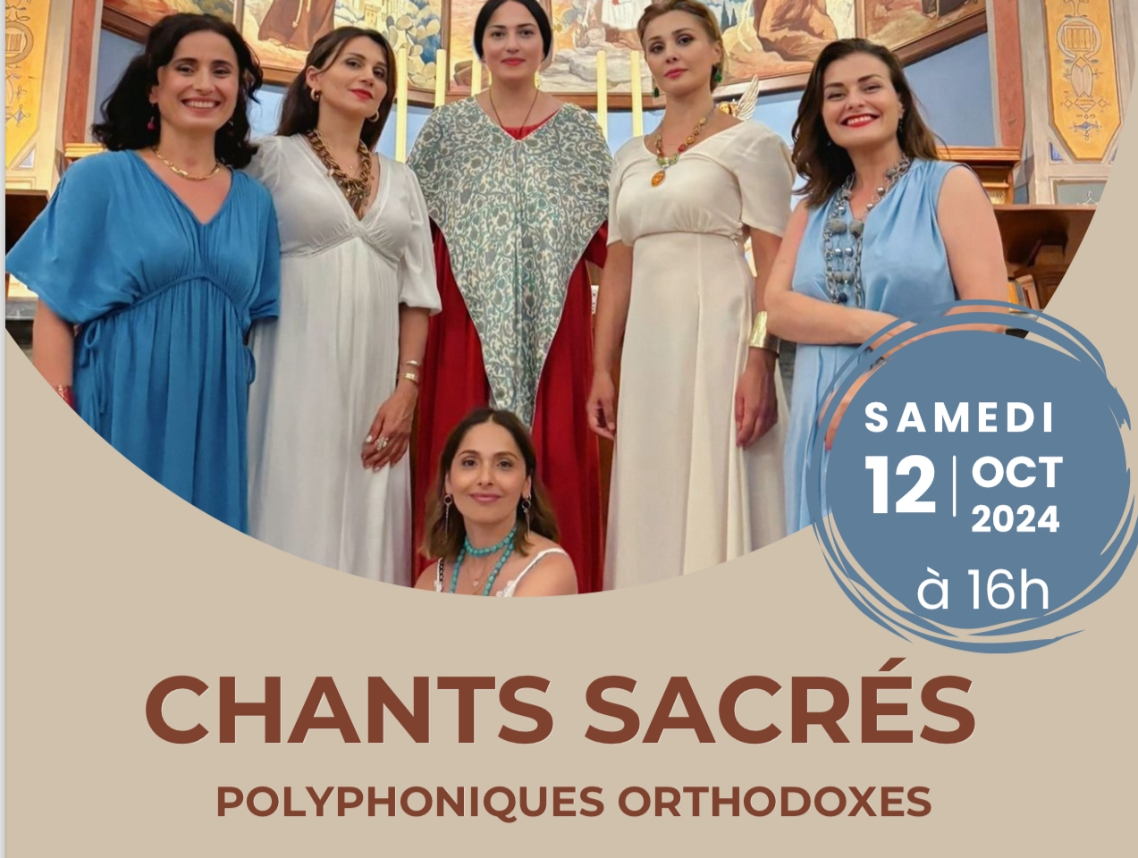 Concert caritatif de chants sacrés au monastère de Bois-Salair