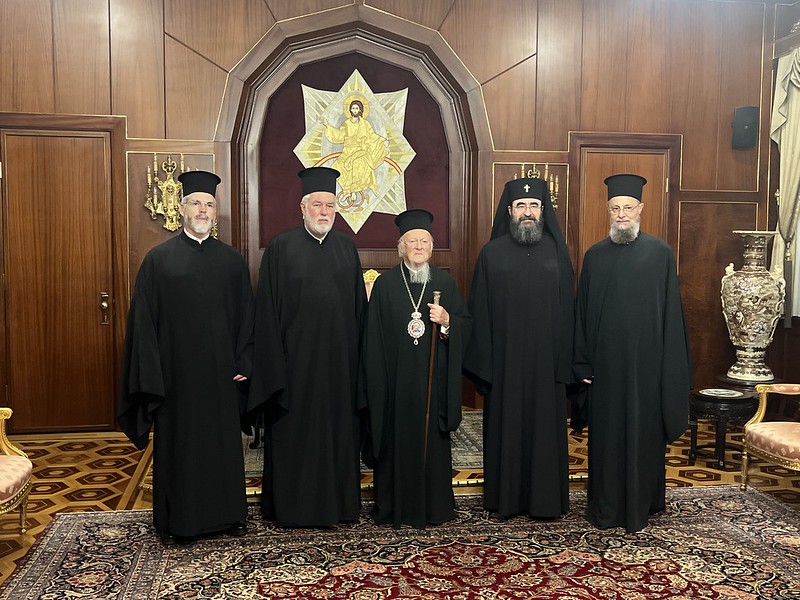 Visite des membres du Comité des représentants des Églises orthodoxes auprès de l’Union européenne (CROCEU) à Constantinople