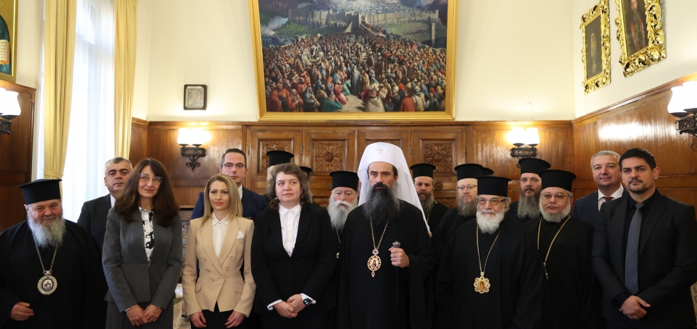 Le patriarche de Bulgarie Daniel et les membres du Synode ont reçu la présidente de l’Assemblée nationale bulgare, Natalia Kiselova