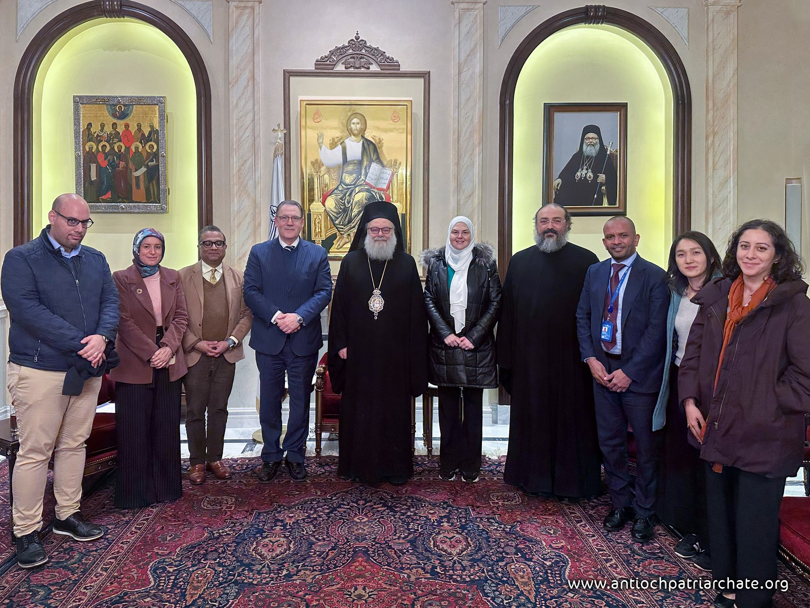 Le patriarche Jean X a rencontré le secrétaire général adjoint des Nations Unies