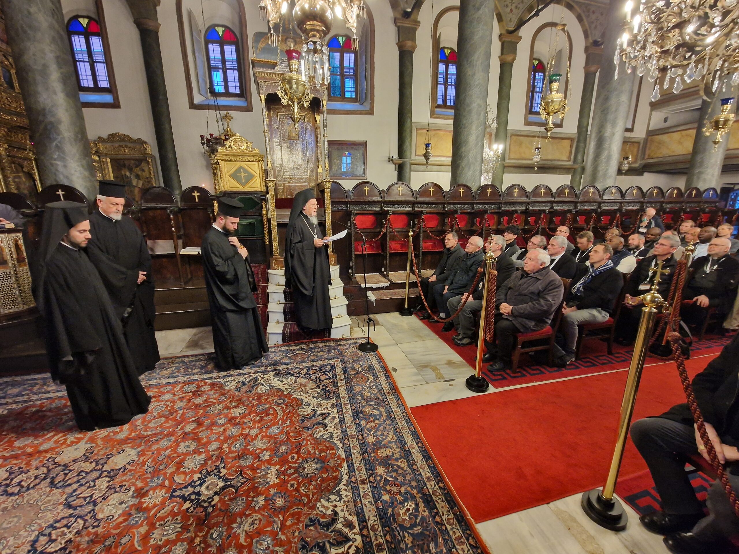 Une délégation française reçue par le patriarche Bartholomée à Istanbul