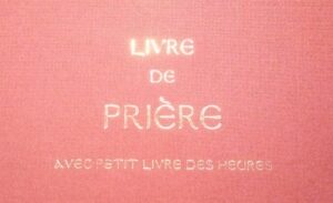 Cop. Livre De Prière Av. Ptt Lh' Détail