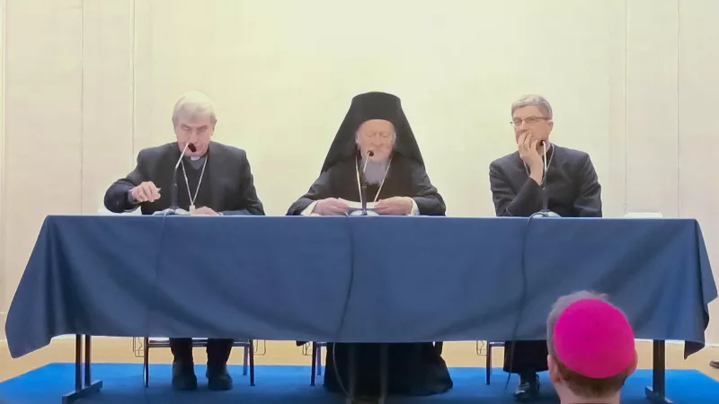 Vidéo de la conférence du patriarche Bartholomée à Strasbourg