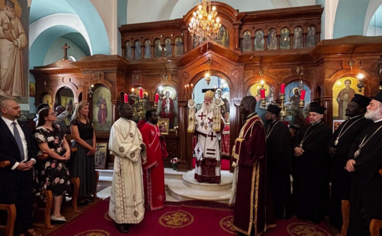 Liturgie patriarcale au Kenya